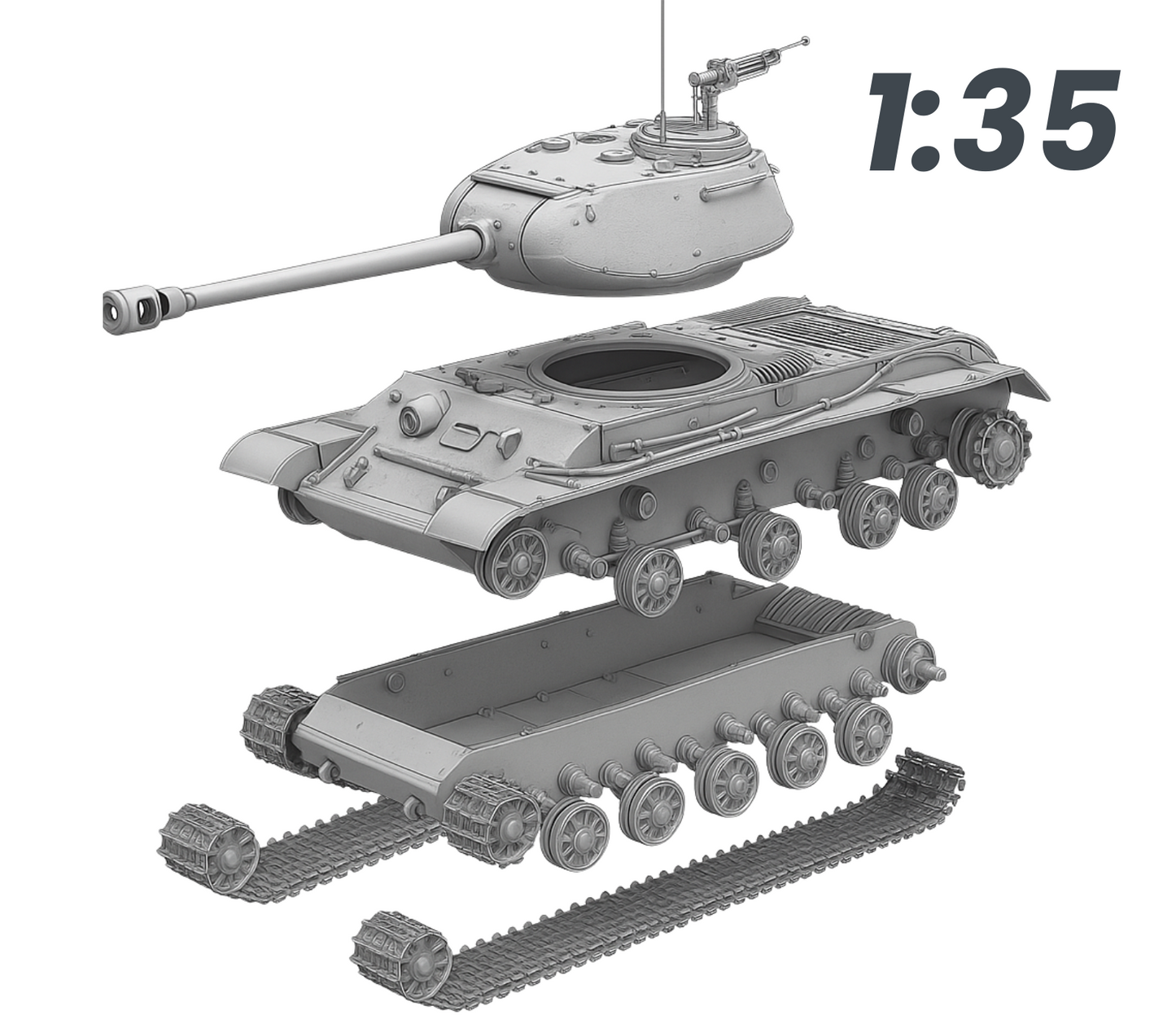 JS-2 Stalin II Battle Tank