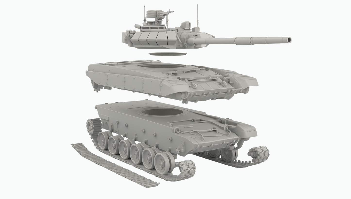 Russian T-90 Heavy Battle Tank