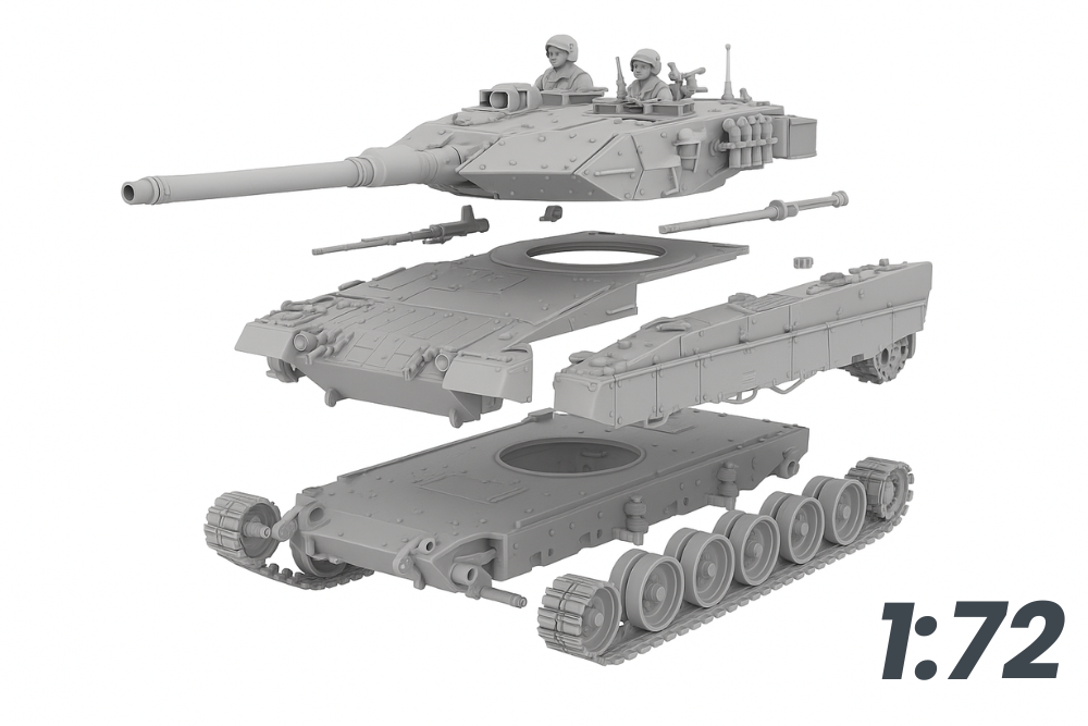 Leopard 2A6 Battle Tank