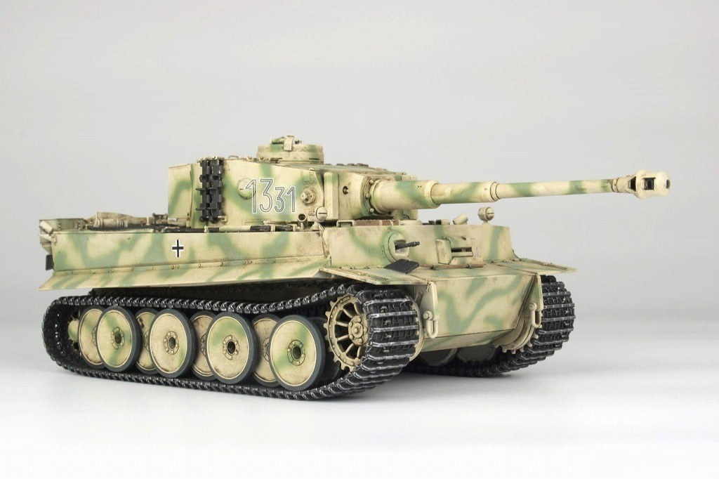 WWII Wittmann Kursk Early Tiger 1 Pre-Built Tank