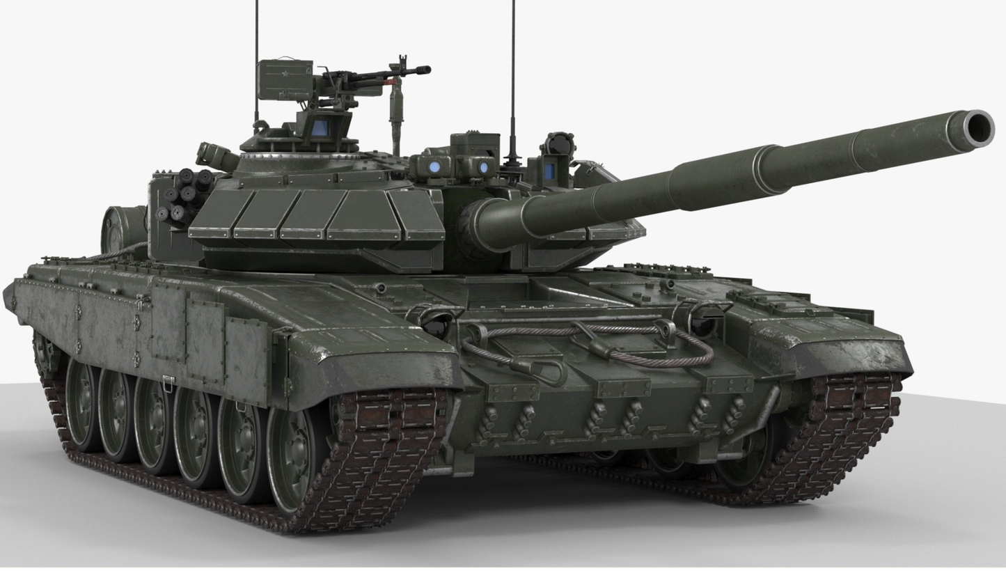 Russian T-90 Heavy Battle Tank