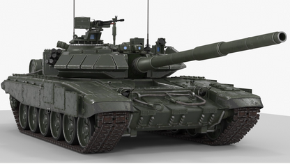 Russian T-90 Heavy Battle Tank