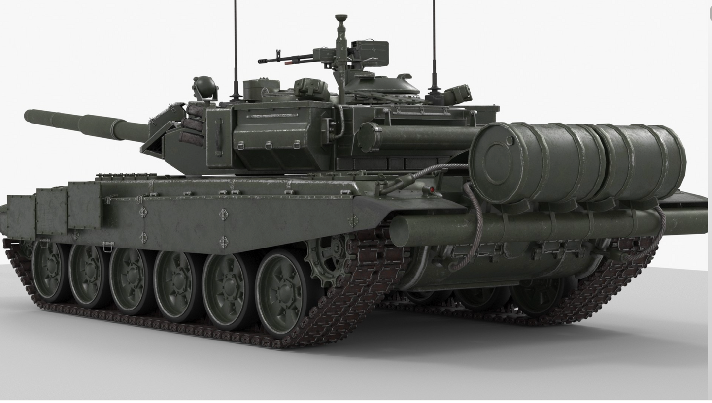Russian T-90 Heavy Battle Tank