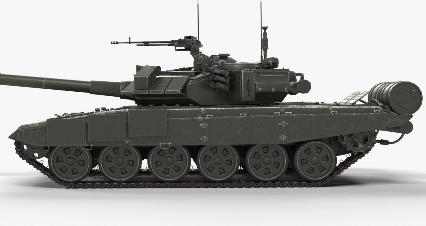 Russian T-90 Heavy Battle Tank
